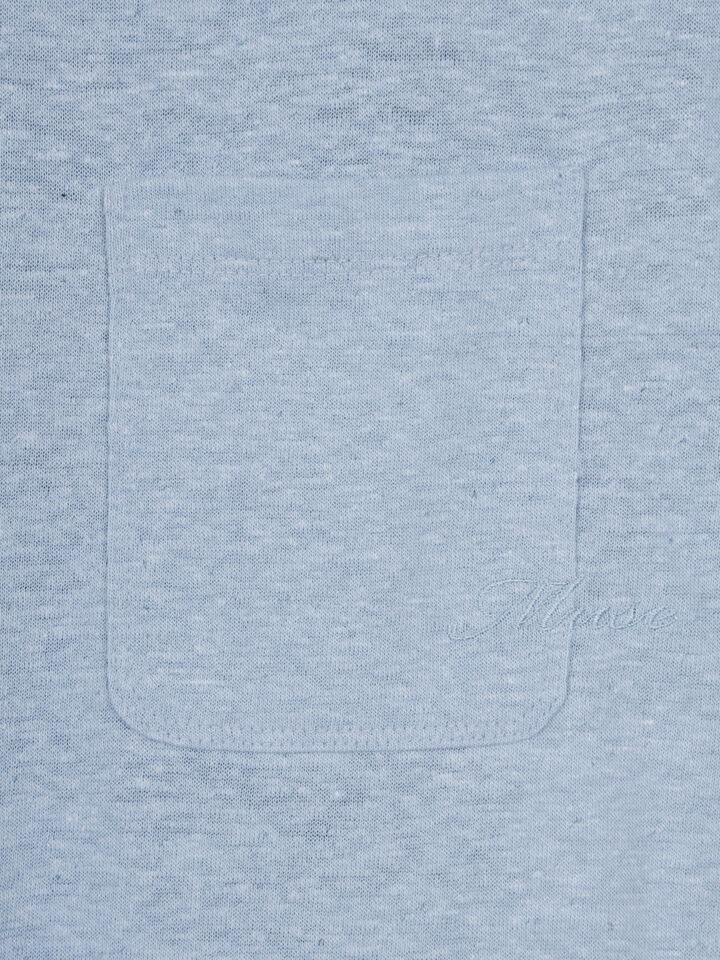 T-SHIRT - sisley k short sleeve t-shirt - Light Blue | Sisley K image number 4